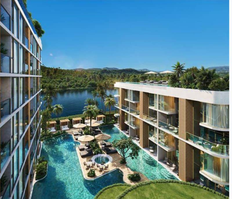 New apartments in a project Siamese with swimming pools and a restaurant, 6 minutes from Bang Tao and Laguna Beaches, Phuket, Thailand — photo 12