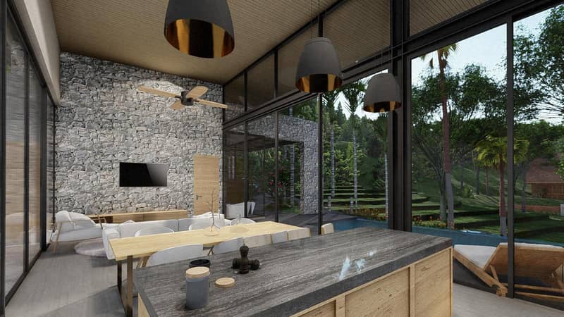 New villas with coworking and recreation area, just 5 minutes from Maenam Beach, Samui, Surat Thani, Thailand — photo 10
