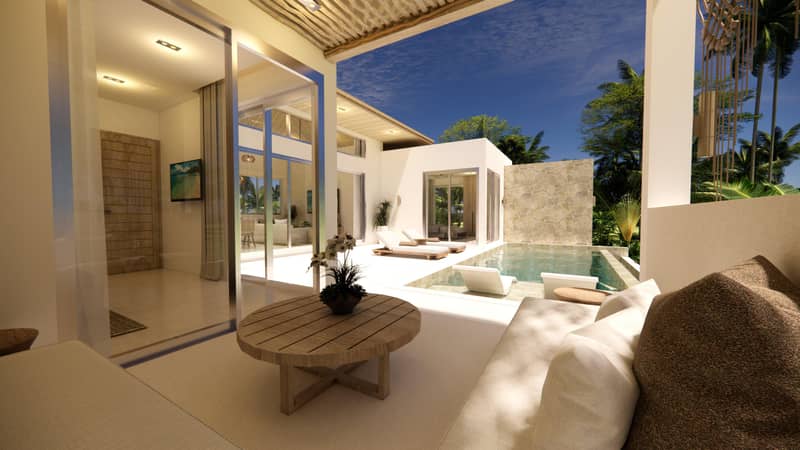 New villas with pools 5-minute walk from Plai Laem Beach, Koh Samui, Thailand — photo 19