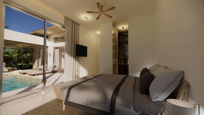 New villas with pools 5-minute walk from Plai Laem Beach, Koh Samui, Thailand — photo 9
