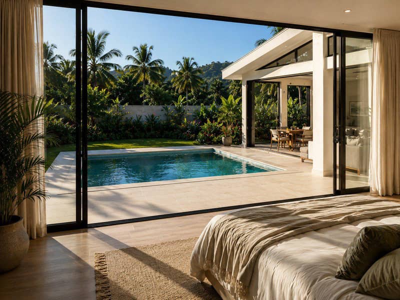 Contemporary villas with pools in the prestigious Namuang area of Koh Samui, Thailand — photo 7