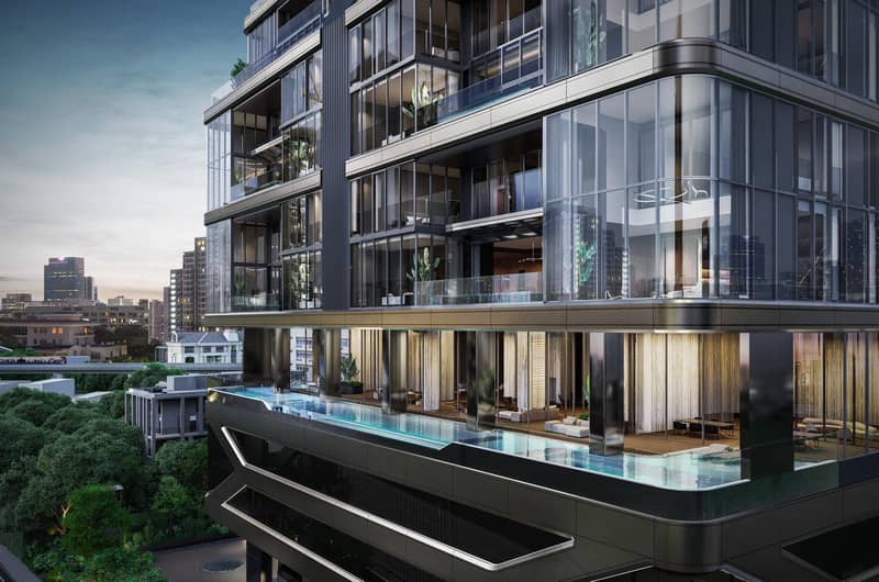 Exclusive apartments in Porsche Design Tower, Thonglor, Bangkok, Thailand — photo 6