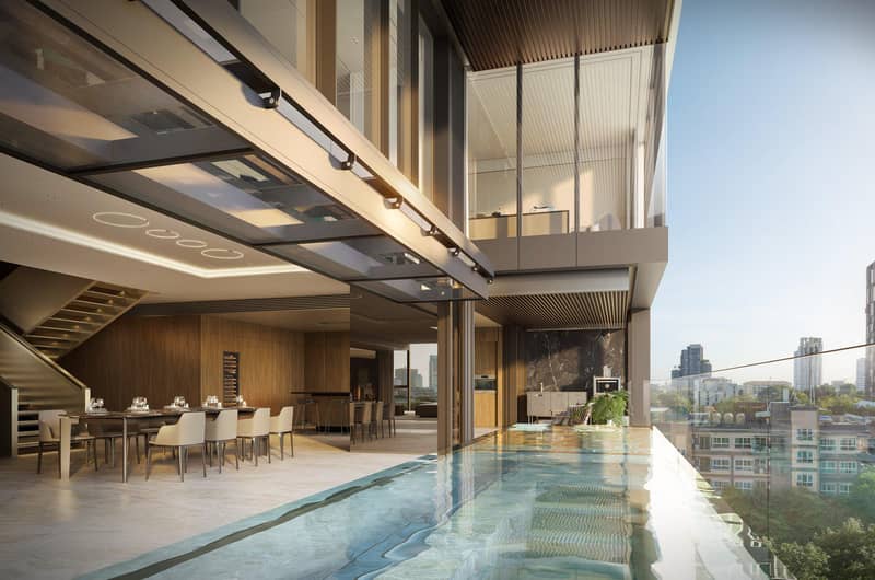 Exclusive apartments in Porsche Design Tower, Thonglor, Bangkok, Thailand — photo 8