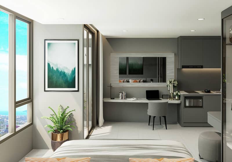Кондоминиум резиденция с отелем для жизни и инвестиций в районе Чалонг, Пхукет, Таиланд — фото 17