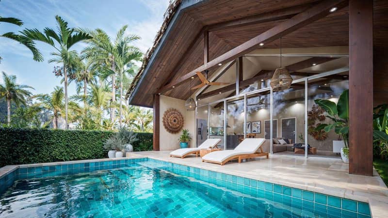New high-quality villas close to amenities in Maenam, Koh Samui, Thailand — photo 3