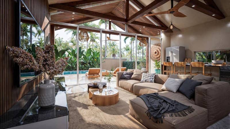 New high-quality villas close to amenities in Maenam, Koh Samui, Thailand — photo 9