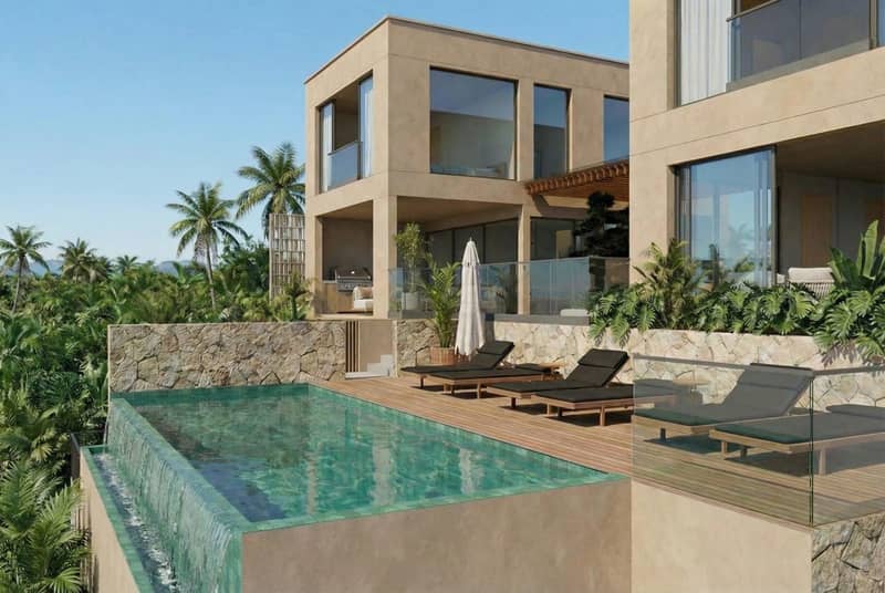 New villas with pools and sea views in Bophut, Koh Samui, Thailand — photo 15