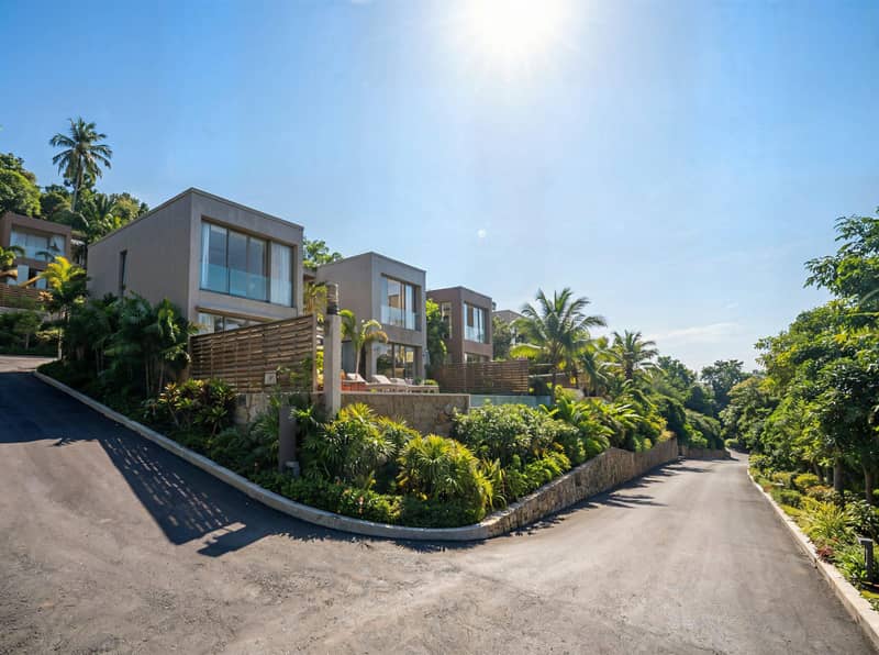 New villas with pools and sea views in Bophut, Koh Samui, Thailand — photo 4