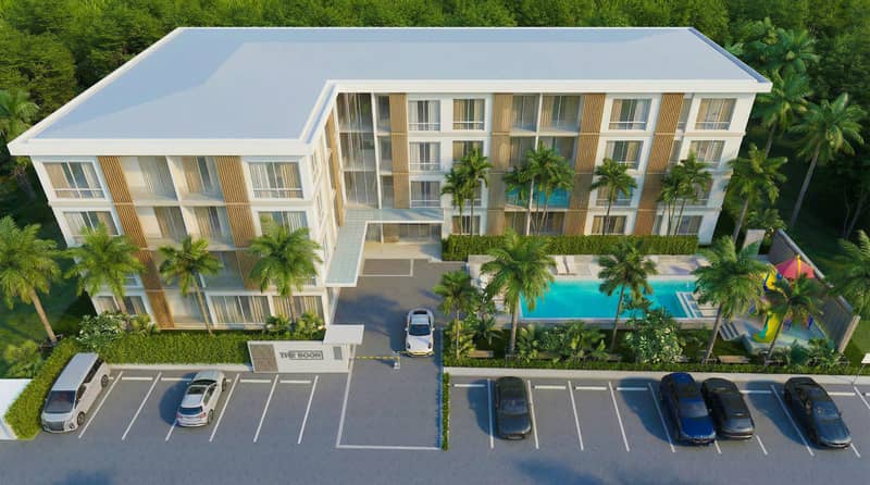 Stylish apartments in a new complex with a swimming pool and gym, Maenam, Koh Samui, Thailand — photo 4