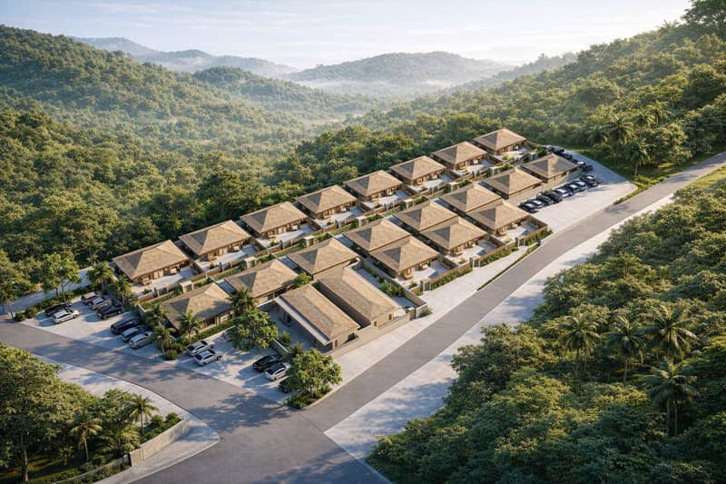 Stylish villas with pools surrounded by nature, Lamai, Koh Samui, Thailand — photo 2