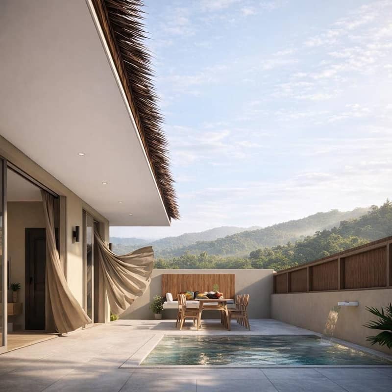 Stylish villas with pools surrounded by nature, Lamai, Koh Samui, Thailand — photo 8