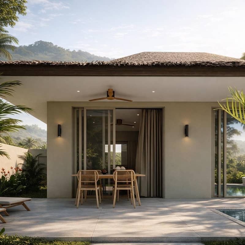 Stylish villas with pools surrounded by nature, Lamai, Koh Samui, Thailand — photo 4