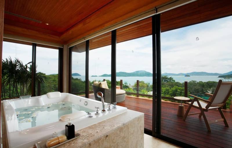 Premium pool villas with panoramic views of the Andaman Sea and access to 5-star amenities at Cape Panwa, Phuket, Thailand — photo 47
