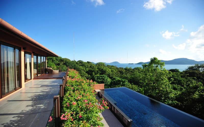 Premium pool villas with panoramic views of the Andaman Sea and access to 5-star amenities at Cape Panwa, Phuket, Thailand — photo 46