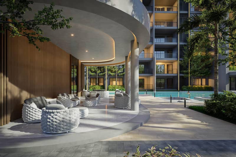 New complex of villas with a swimming pool and a gym in Jomtien, Pattaya, Thailand — photo 13