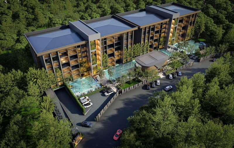 New complex of villas with a swimming pool and a gym in Jomtien, Pattaya, Thailand — photo 10