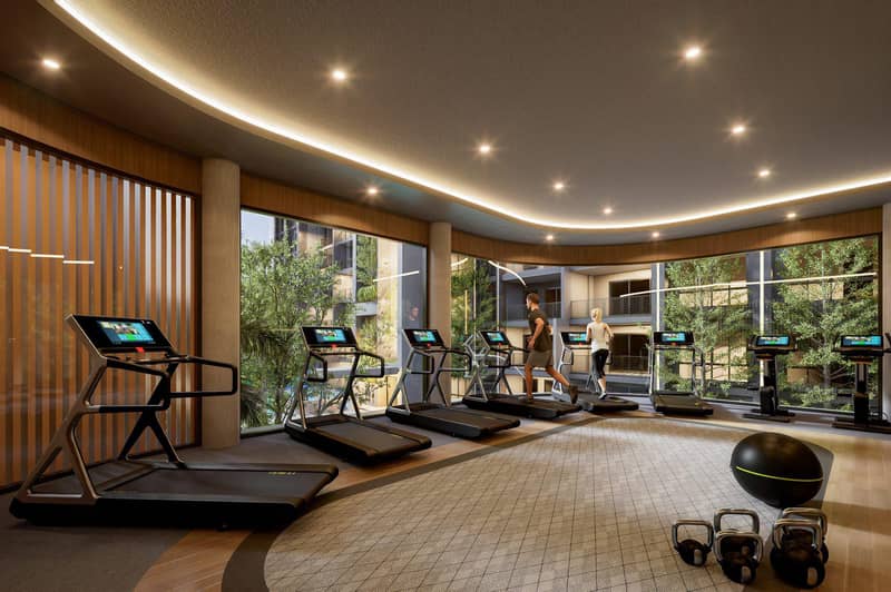 New complex of villas with a swimming pool and a gym in Jomtien, Pattaya, Thailand — photo 16