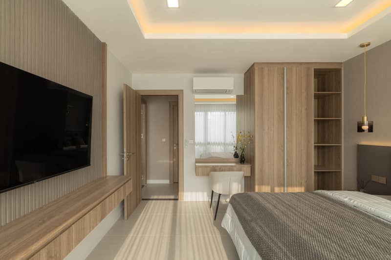 New complex of villas with a swimming pool and a gym in Jomtien, Pattaya, Thailand — photo 50