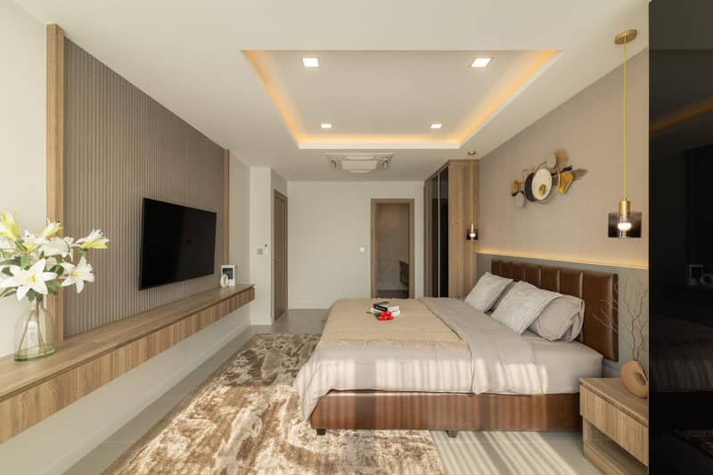 New complex of villas with a swimming pool and a gym in Jomtien, Pattaya, Thailand — photo 35