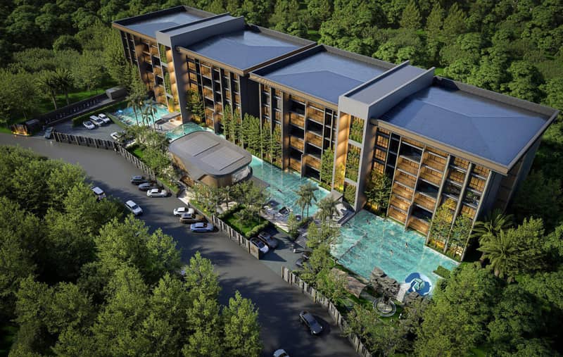 New complex of villas with a swimming pool and a gym in Jomtien, Pattaya, Thailand — photo 11