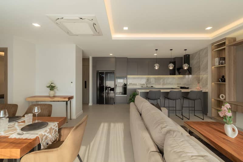 New complex of villas with a swimming pool and a gym in Jomtien, Pattaya, Thailand — photo 43