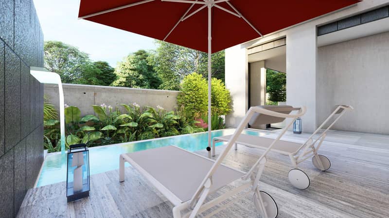 Stylish two-level villas with pools in Bang Sare Pattaya, Thailand — photo 4