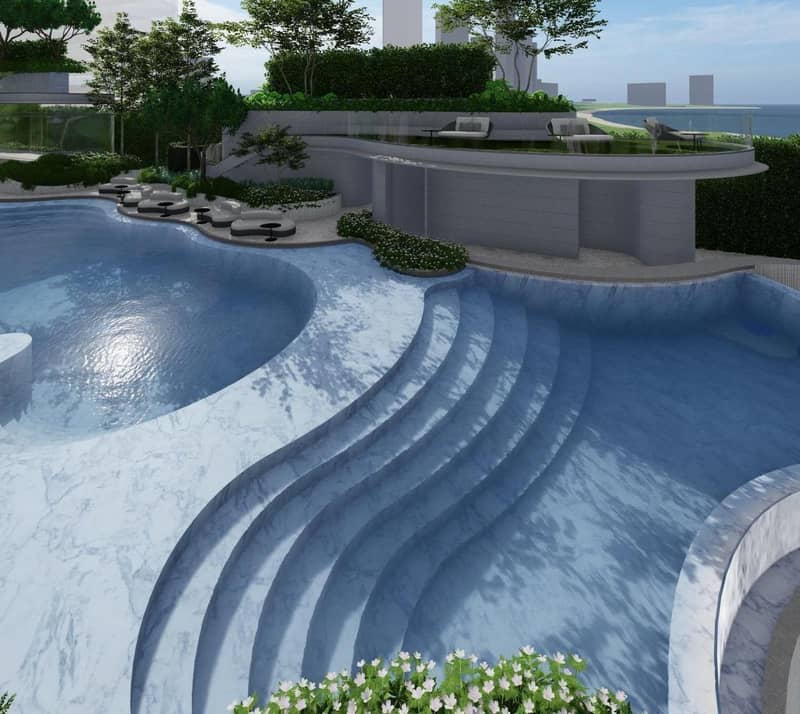 Ultra-luxury beachfront complex in Wongamat Beach, Pattaya, Thailand — photo 6