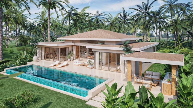 New villas with access to hotel amenities, 200 m from Maenam Beach, Samui, Thailand — photo 26