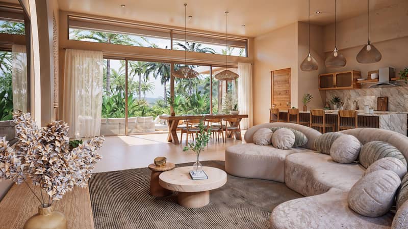 New villas with access to hotel amenities, 200 m from Maenam Beach, Samui, Thailand — photo 40