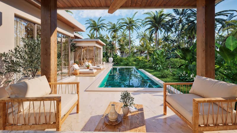 New villas with access to hotel amenities, 200 m from Maenam Beach, Samui, Thailand — photo 6