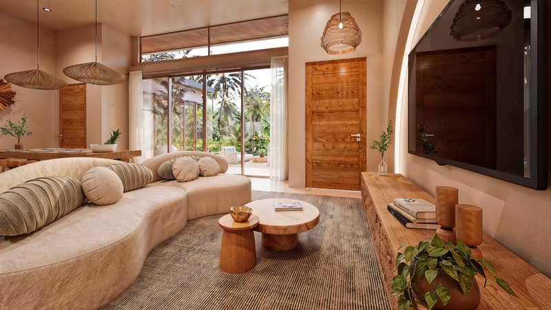 New villas with access to hotel amenities, 200 m from Maenam Beach, Samui, Thailand — photo 13