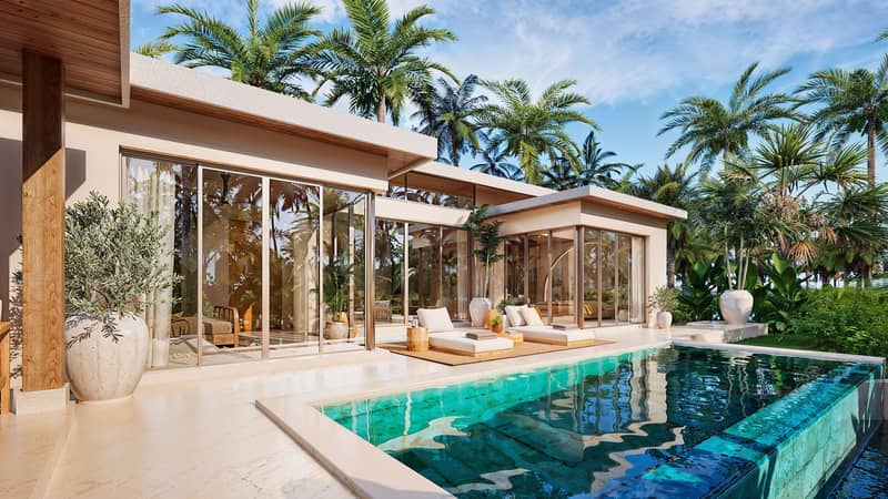New villas with access to hotel amenities, 200 m from Maenam Beach, Samui, Thailand — photo 4