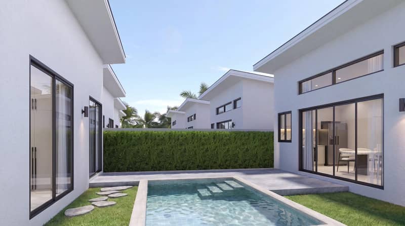 New villas with pools near Fisherman's Village, Bophut, Koh Samui, Thailand — photo 7