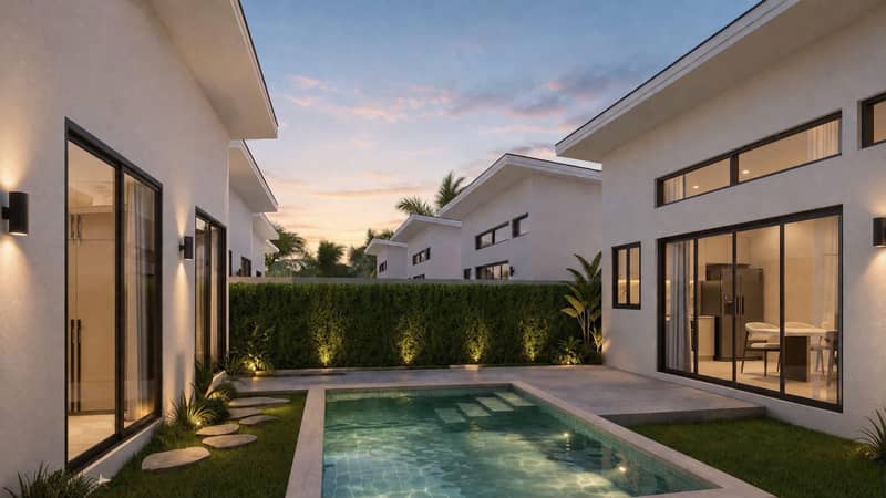 New villas with pools near Fisherman's Village, Bophut, Koh Samui, Thailand — photo 2