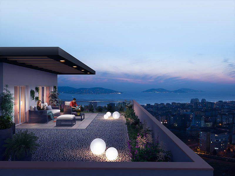 Sea view apartments in a new residential complex, Maltepe district, Istanbul, Turkey — photo 20