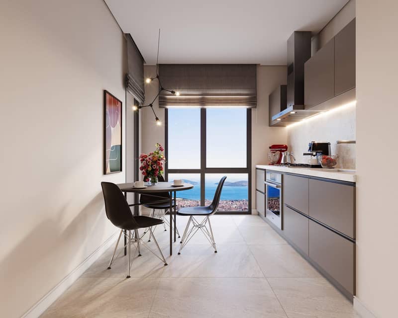 Sea view apartments in a new residential complex, Maltepe district, Istanbul, Turkey — photo 14