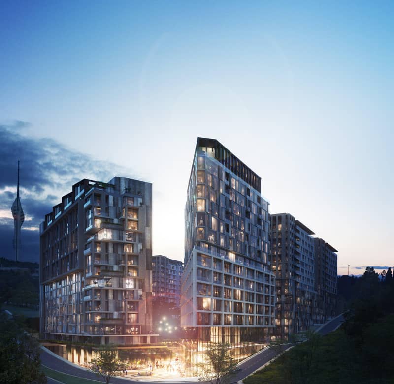 Apartments with spacious balconies and terraces, with views of the sea, city, park and forest, Istanbul, Turkey — photo 2