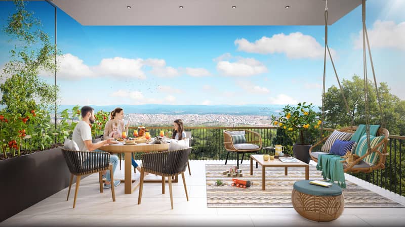 Residential complex surrounded by park, near the International Financial Center, Ataşehir, Istanbul, Turkey — photo 2