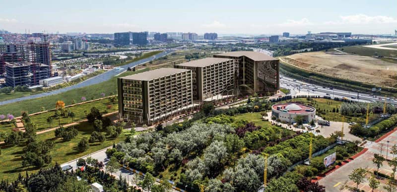 Residential complex with garden and park views, close to shopping centers and universities, Kucukcekmece, Istanbul, Turkey — photo 3