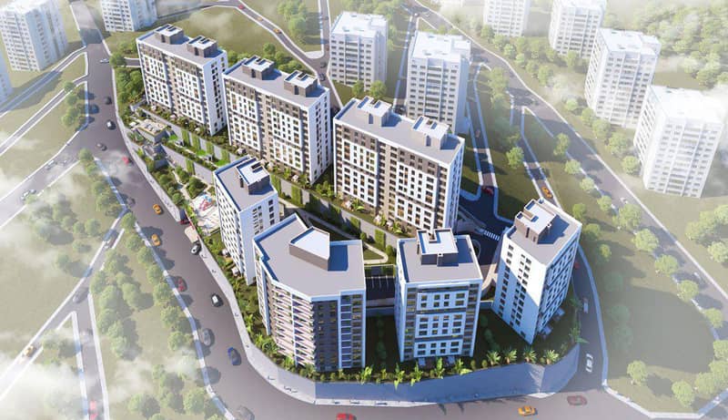 New residence Yeni Eyüp Evleri with swimming pools and green areas in a historic area, Istanbul, Turkey — photo 22