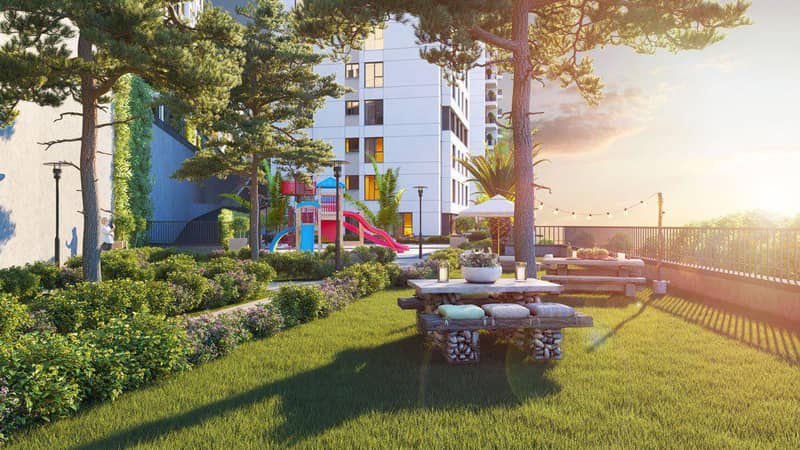 New residence Yeni Eyüp Evleri with swimming pools and green areas in a historic area, Istanbul, Turkey — photo 15