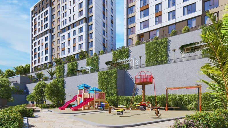 New residence Yeni Eyüp Evleri with swimming pools and green areas in a historic area, Istanbul, Turkey — photo 16
