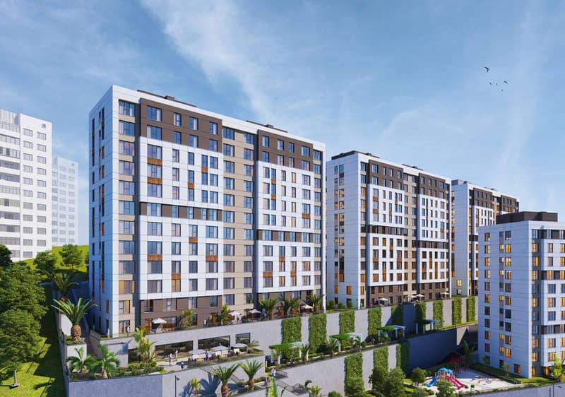 New residence Yeni Eyüp Evleri with swimming pools and green areas in a historic area, Istanbul, Turkey — photo 19