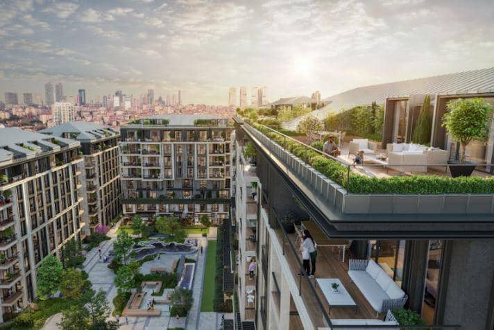 Apartments with a picturesque view in a guarded residence, near parks and metro, in the heart of Istanbul, Beşiktaş, Turkey — photo 8