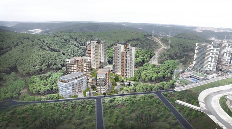 Residence Avrupa Sakli Vadi with an apart-hotel and a park close to business districts of Istanbul, Turkey — photo 12