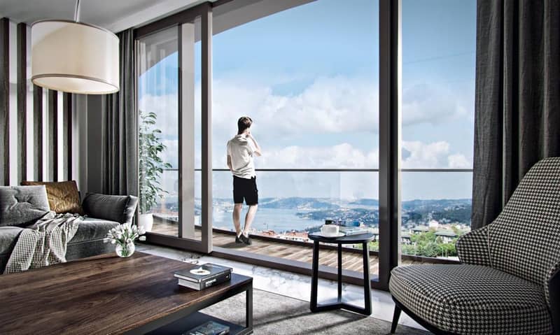 High-rise residence with aqua parks and restaurants, in a prestigious green area, Istanbul, Turkey — photo 14