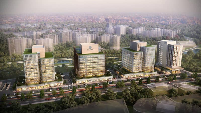 New guarded residence with a hotel and lounge areas near a metro station and a highway, Istanbul, Turkey — photo 16