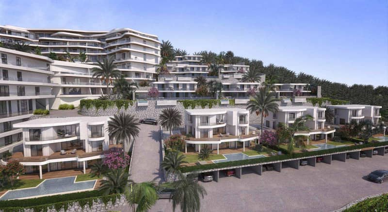 Residence with a private beach and swimming pools on the first sea line, Bodrum, Turkey — photo 2