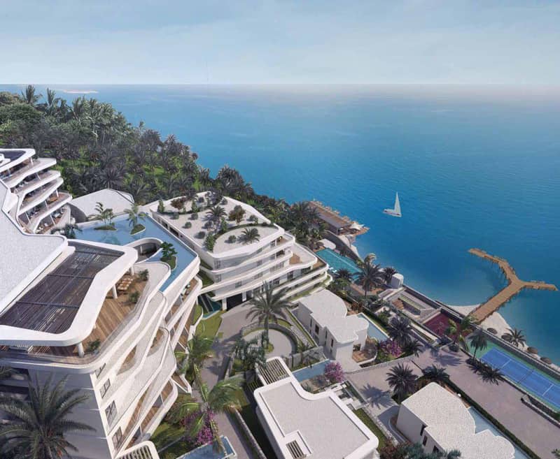 Residence with a private beach and swimming pools on the first sea line, Bodrum, Turkey — photo 3