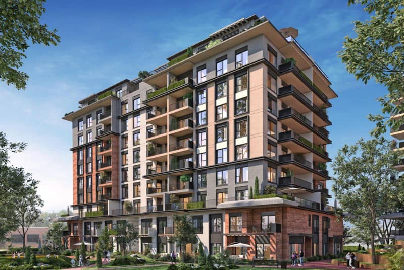 Residence with swimming pools and green areas close to infrastructure, in one of the oldest and largest areas of Istanbul — photo 11